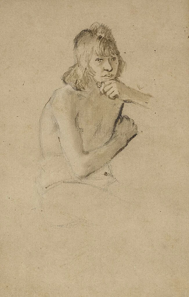 Studio di giovane nudo